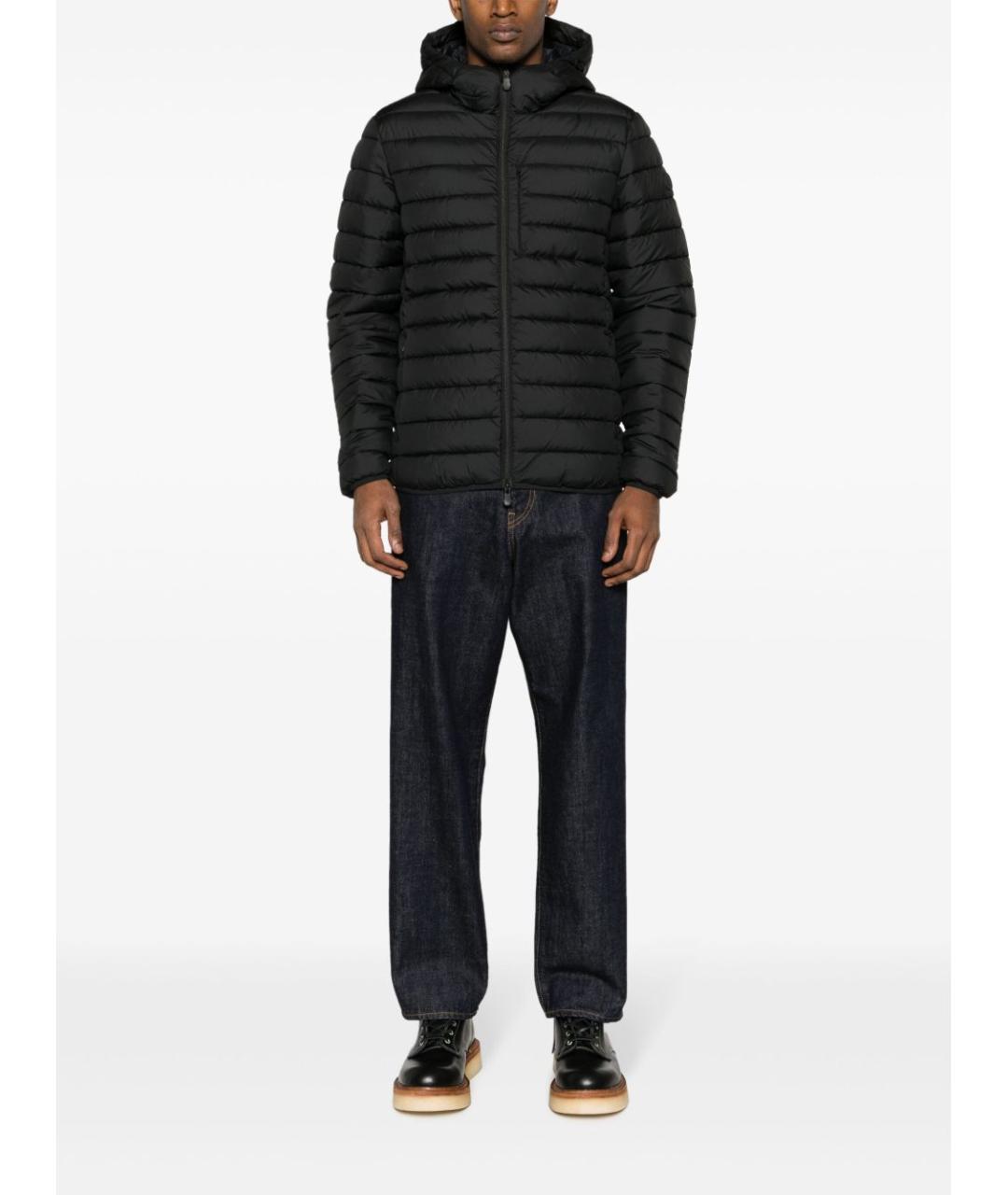 SAVE THE DUCK Черная полиэстеровая куртка, фото 5