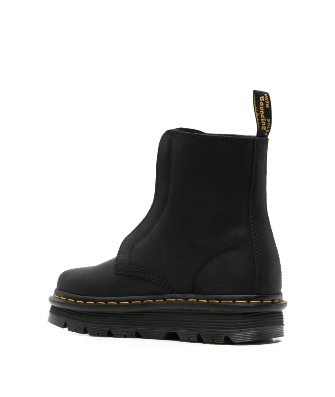 DR. MARTENS Черные кожаные ботинки, фото 2