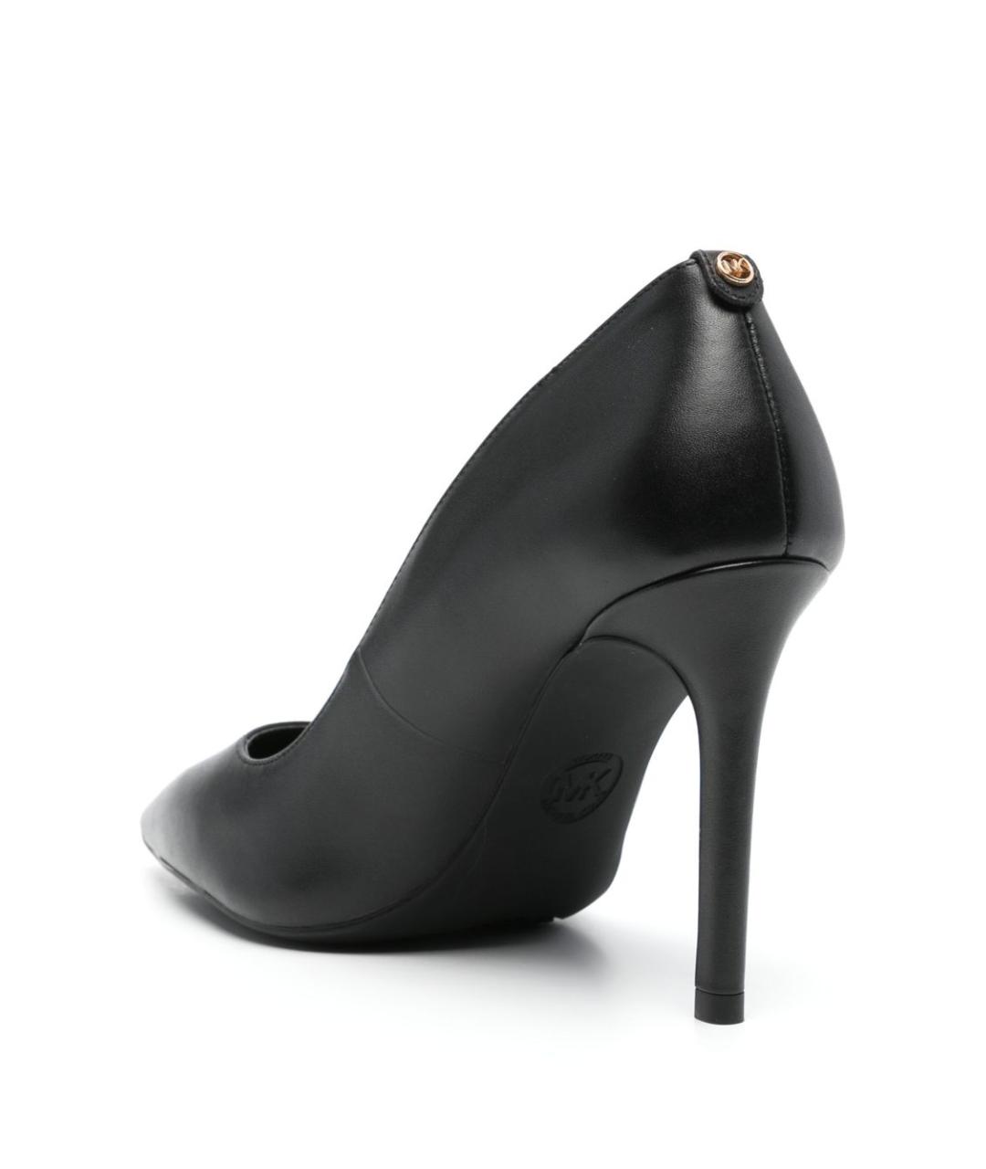 MICHAEL KORS Черные кожаные туфли, фото 2