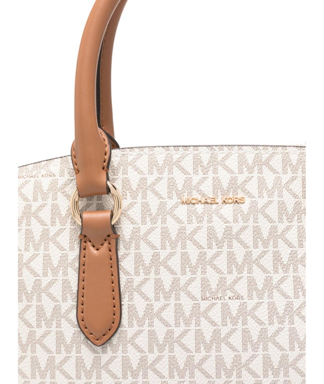 MICHAEL KORS Бежевая сумка тоут, фото 3