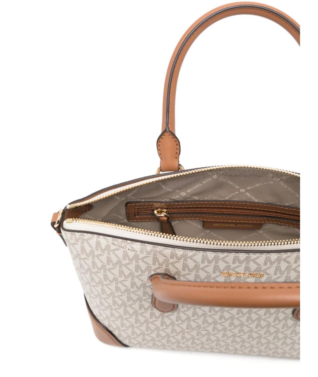 MICHAEL KORS Бежевая сумка тоут, фото 5