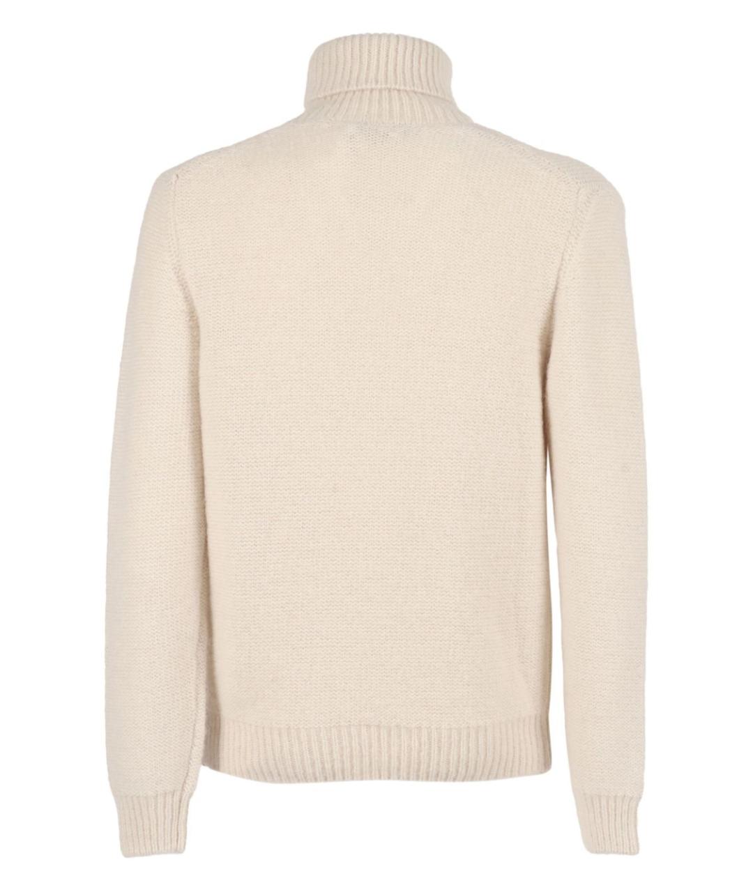 K-WAY Бежевый хлопковый джемпер / свитер, фото 3