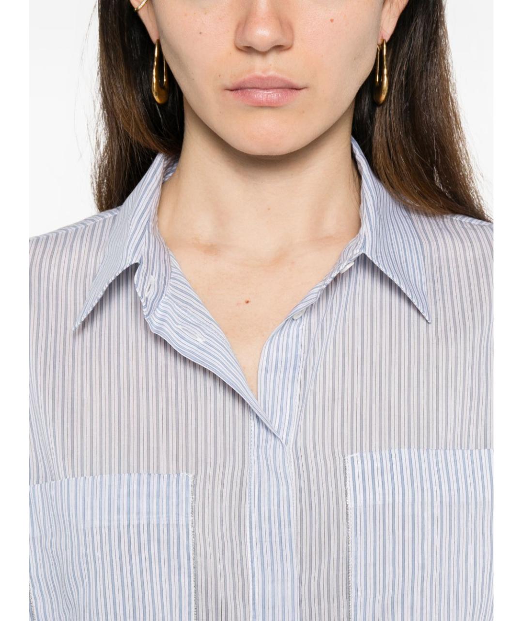 PESERICO Голубая рубашка, фото 3