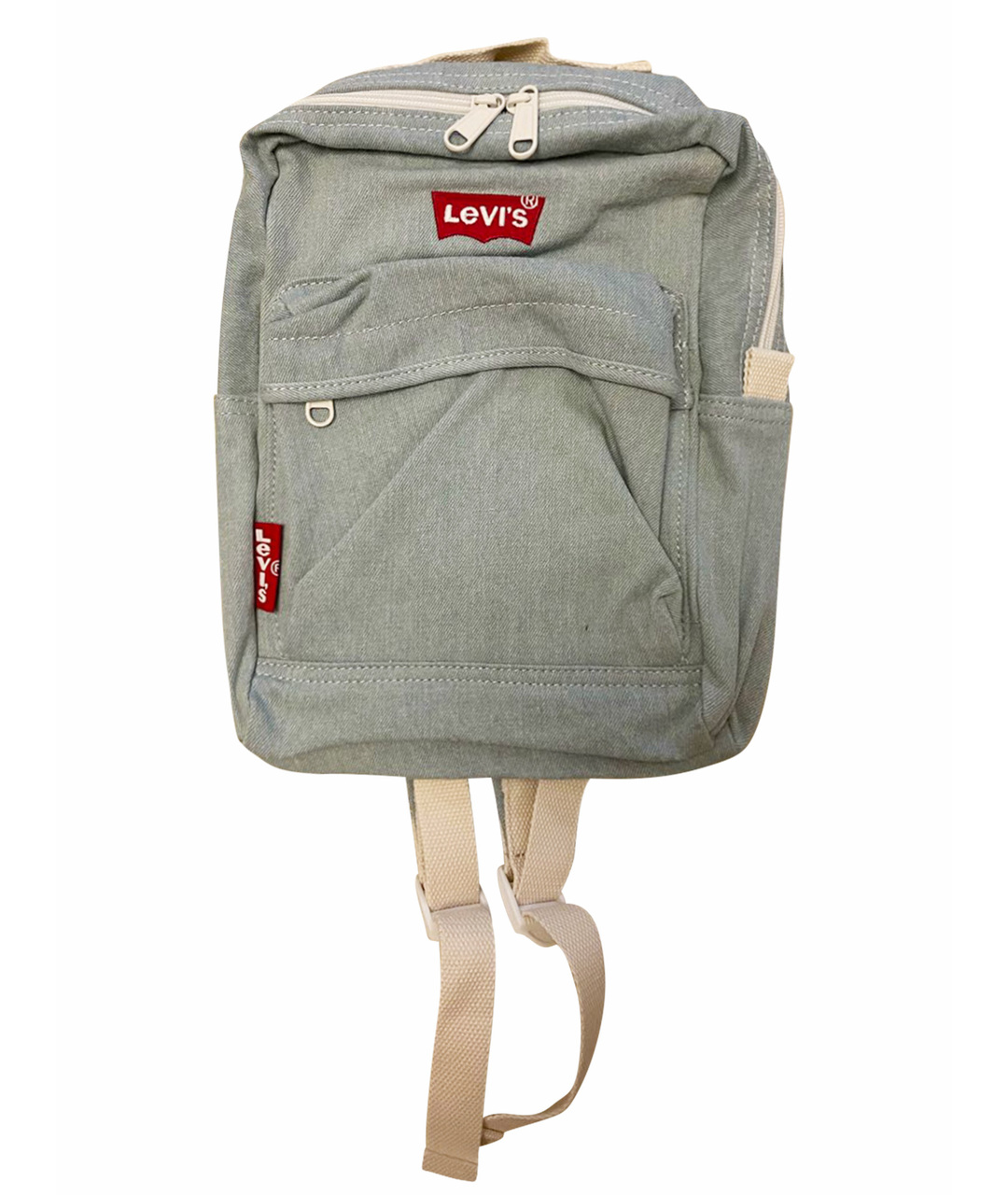 LEVI'S Голубой тканевый рюкзак, фото 1