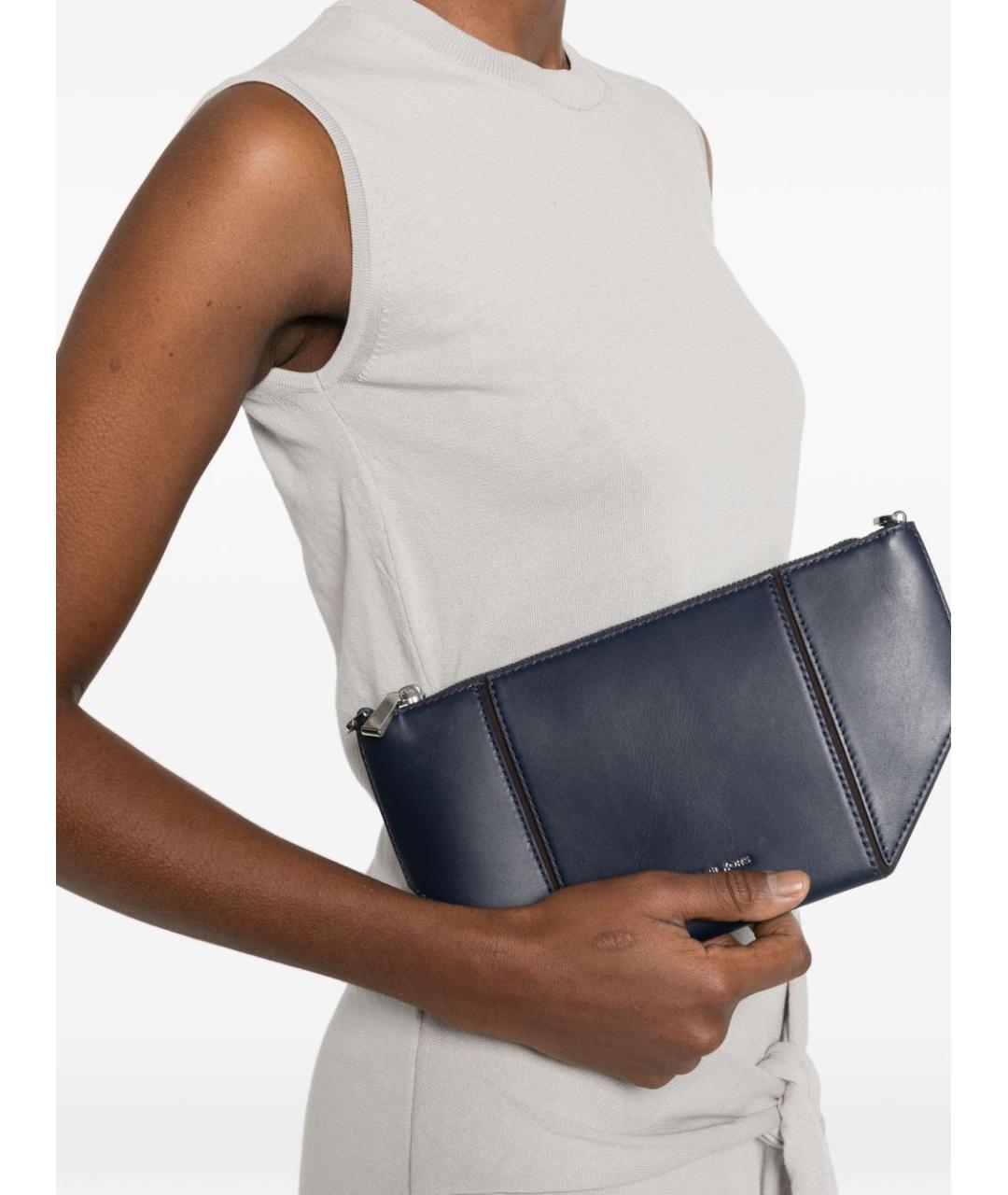 MICHAEL KORS Синяя кожаная сумка через плечо, фото 2