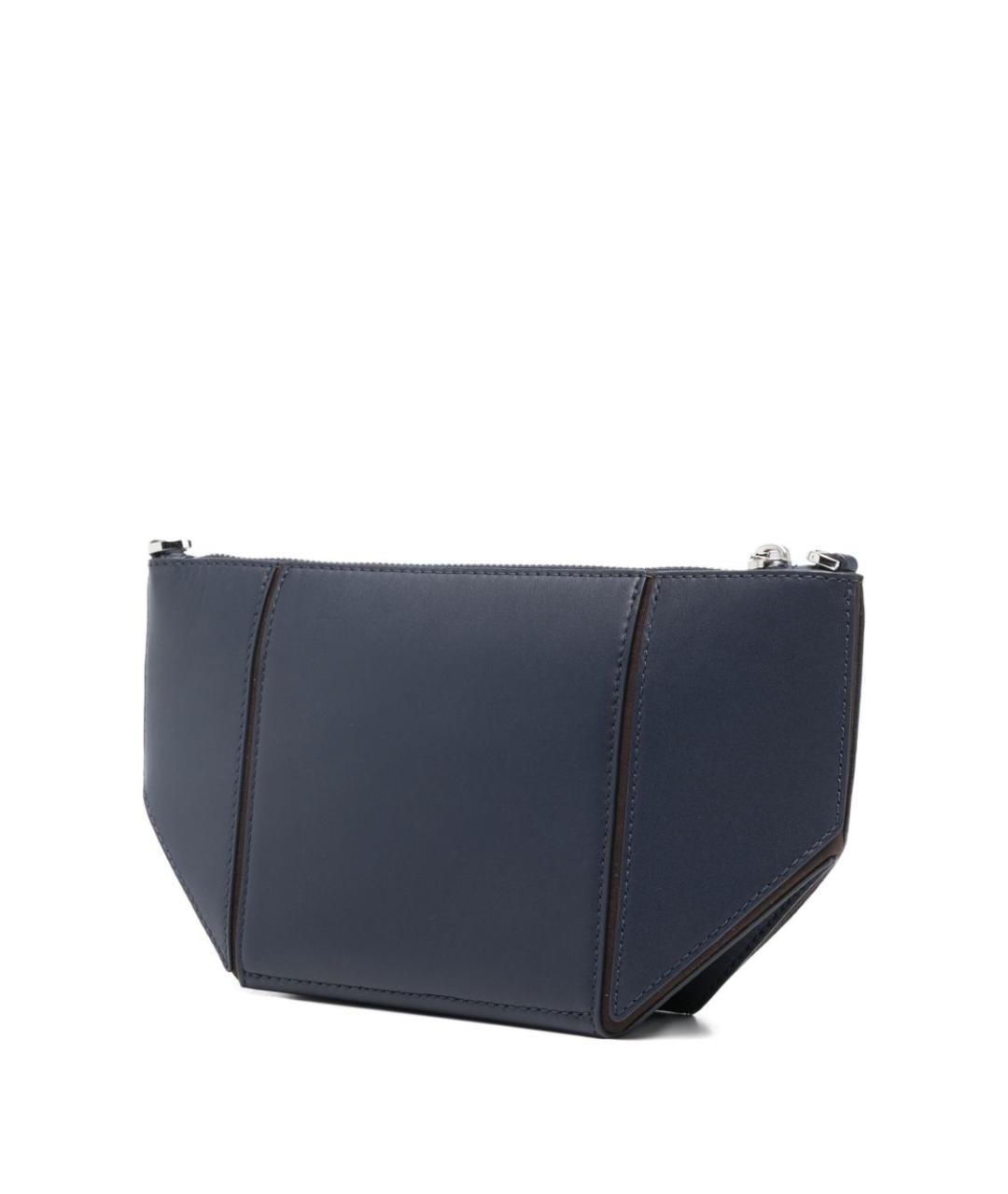 MICHAEL KORS Синяя кожаная сумка через плечо, фото 4