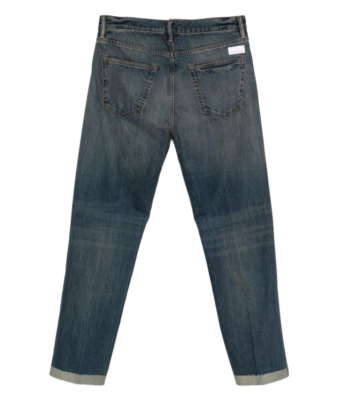 NINE IN THE MORNING Синие хлопковые джинсы скинни, фото 3