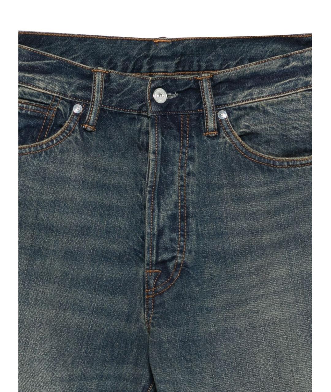 NINE IN THE MORNING Синие хлопковые джинсы скинни, фото 2