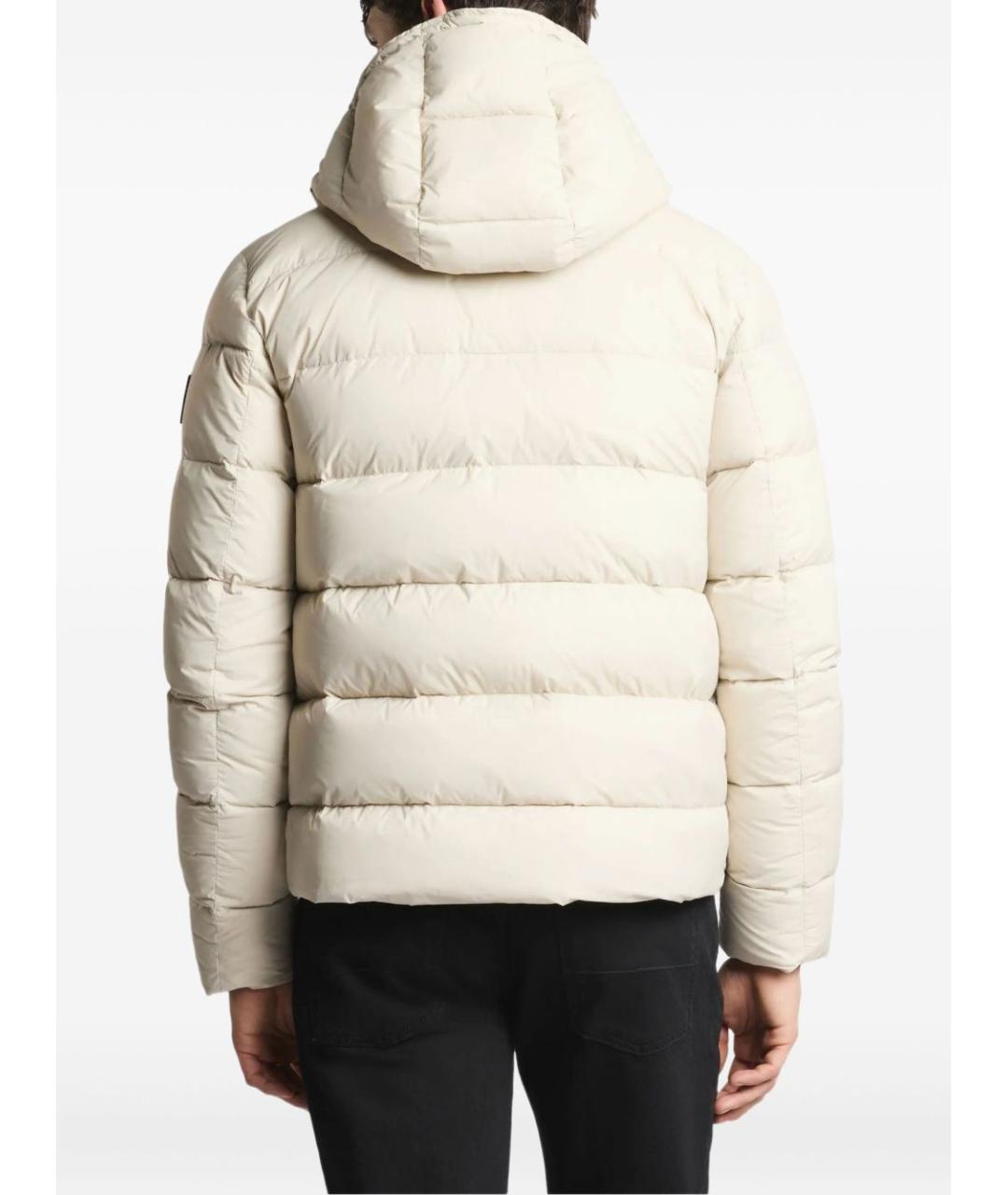 FAY Белый полиамидовый пуховик, фото 4