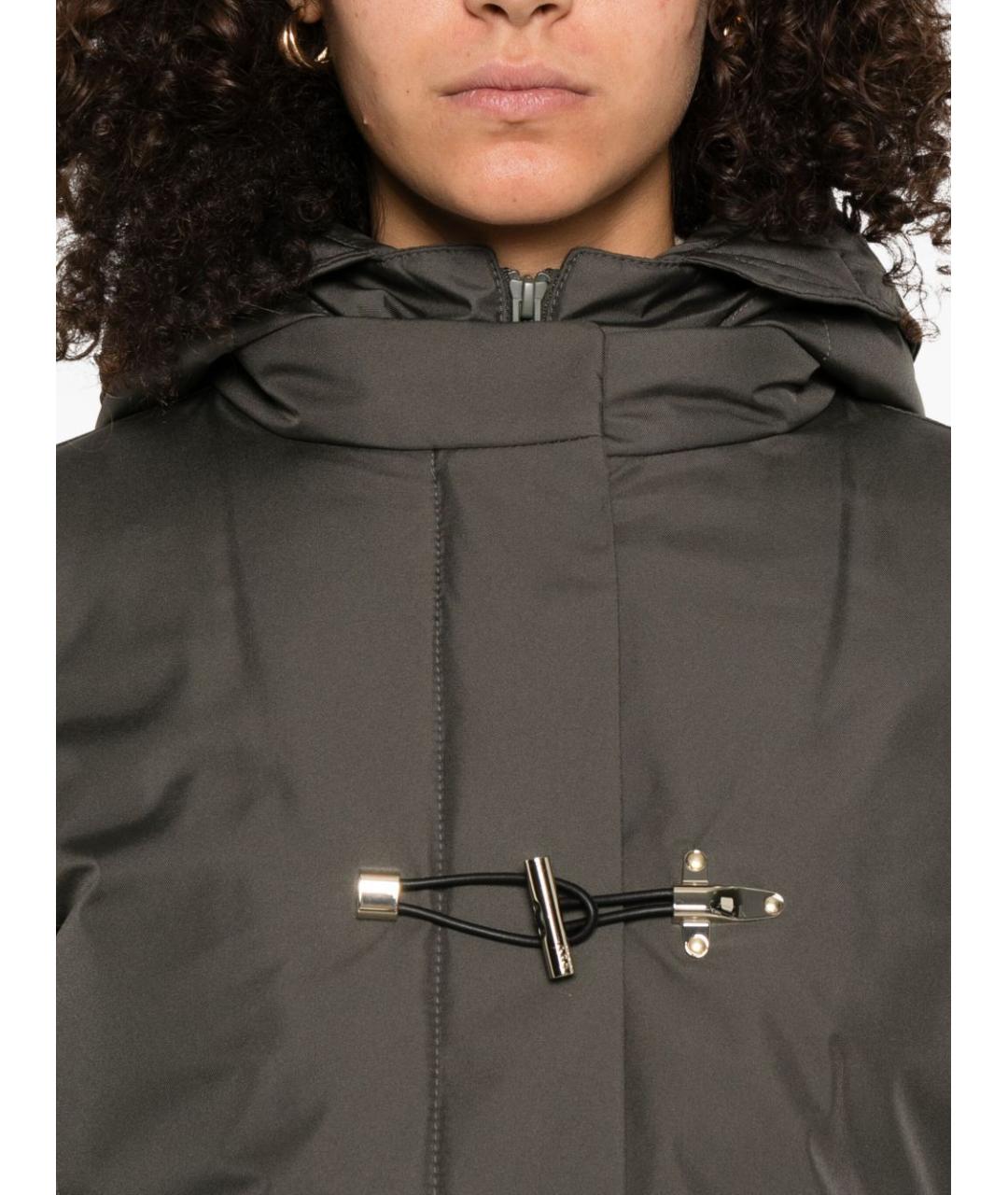 FAY Зеленая полиэстеровая куртка, фото 2