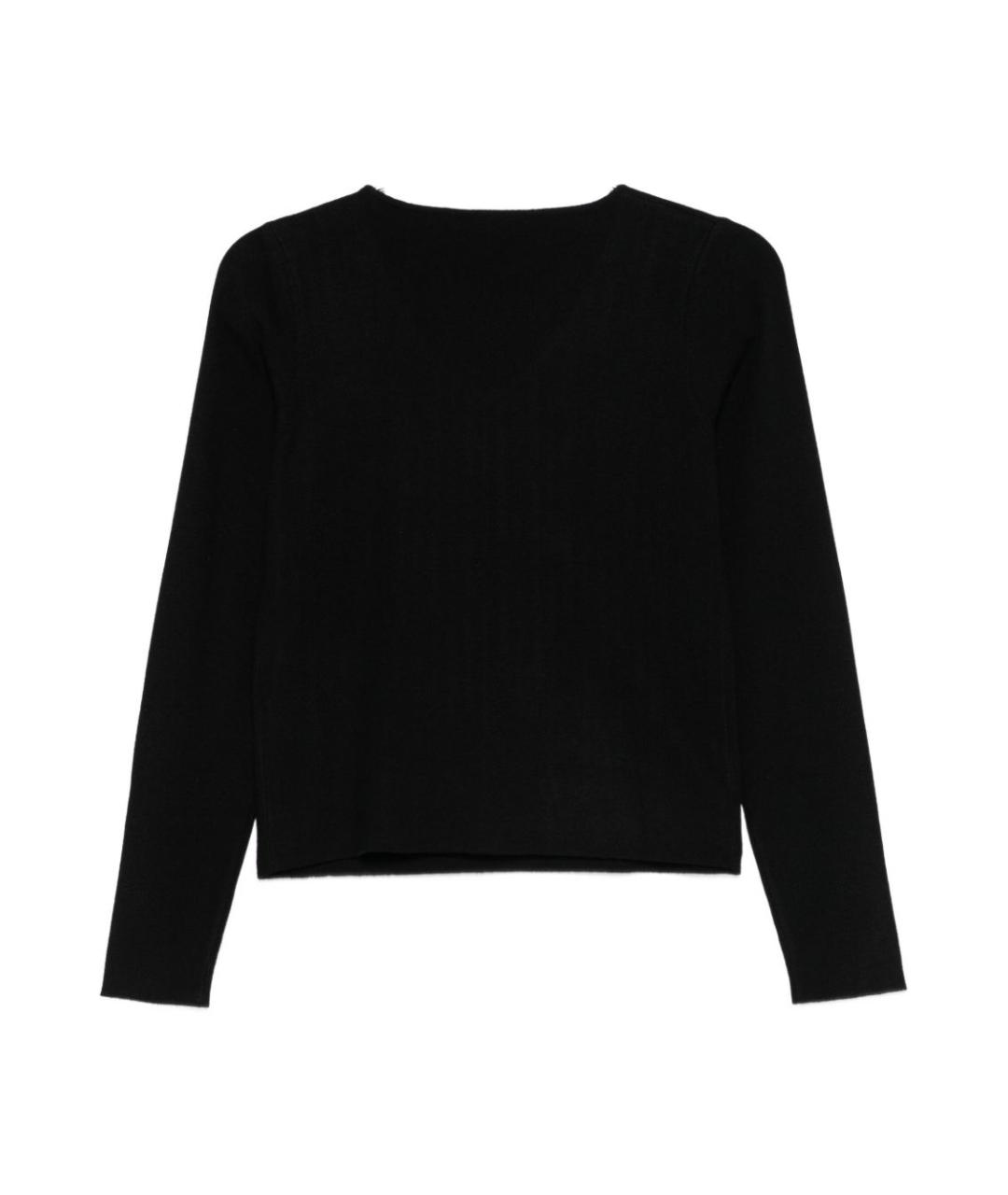 SEVENTY Черный вискозный джемпер / свитер, фото 3