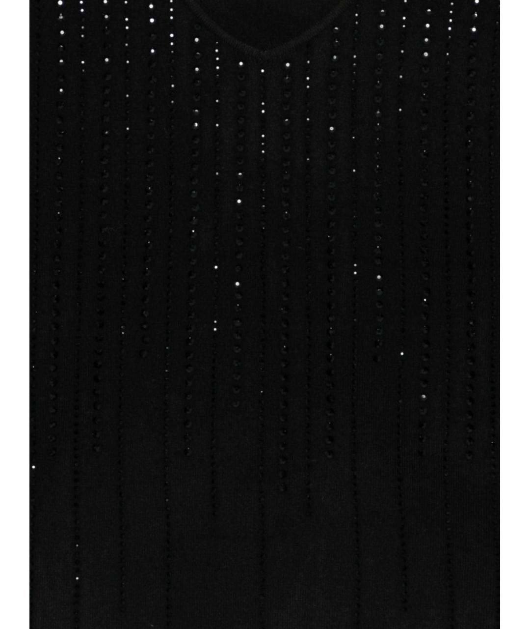 SEVENTY Черный вискозный джемпер / свитер, фото 2