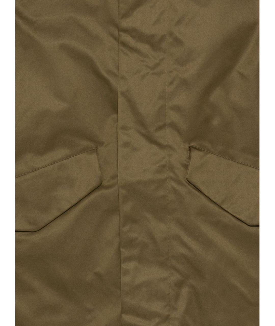 SAVE THE DUCK Зеленая полиэстеровая парка, фото 3