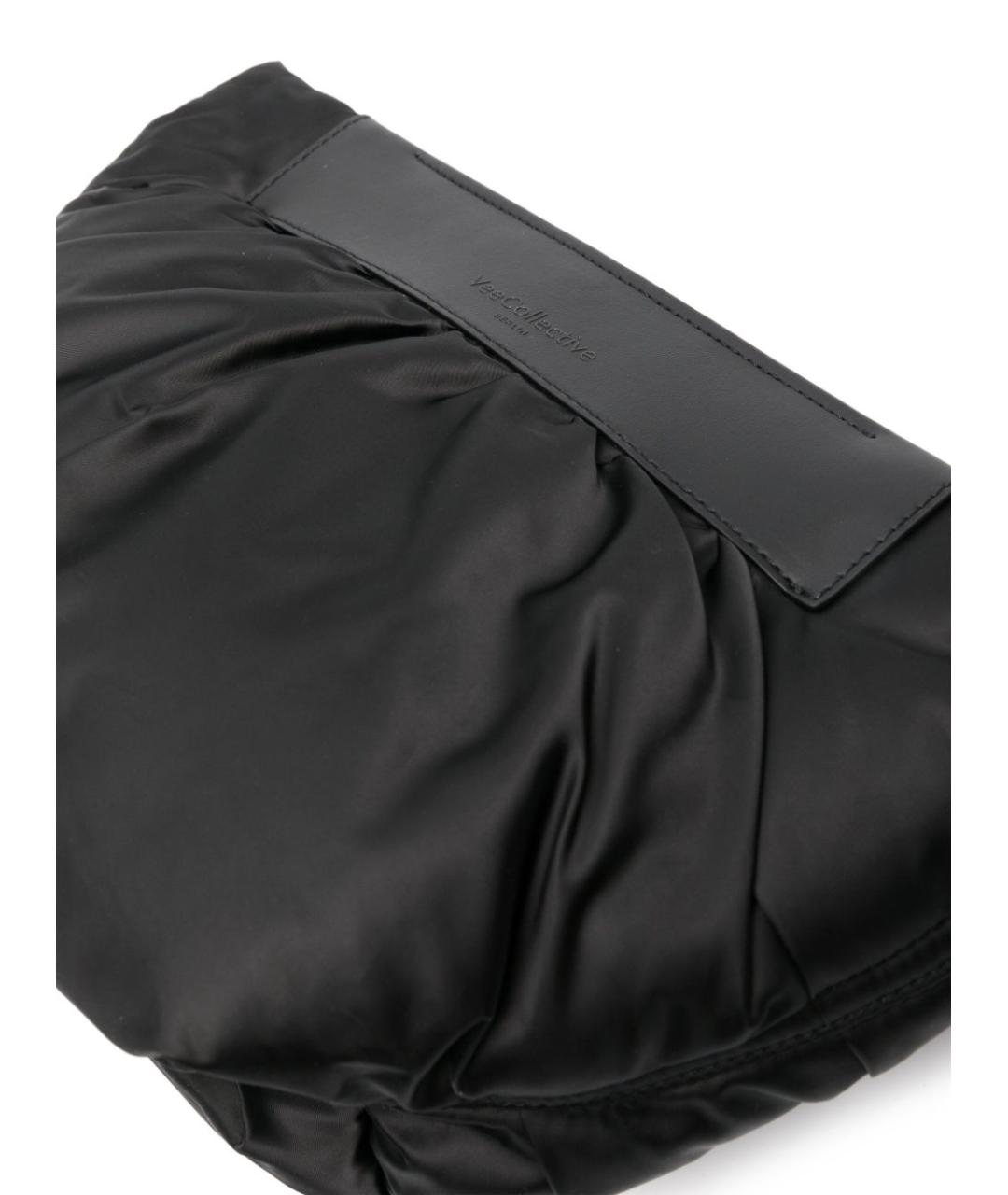 VEECOLLECTIVE Черная тканевая сумка через плечо, фото 3