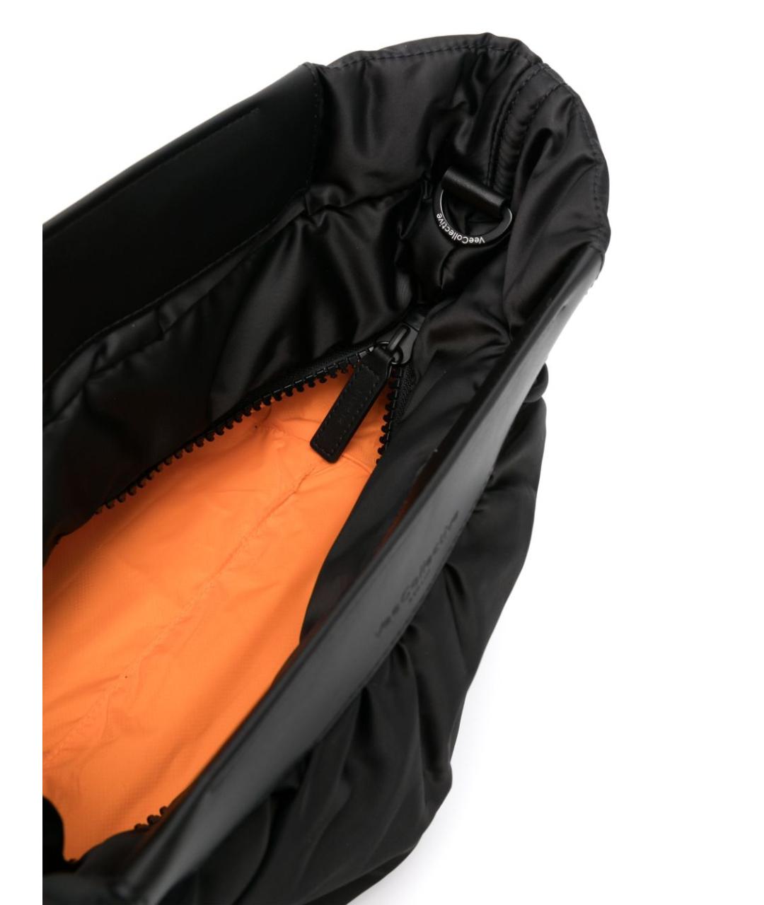 VEECOLLECTIVE Черная тканевая сумка через плечо, фото 5