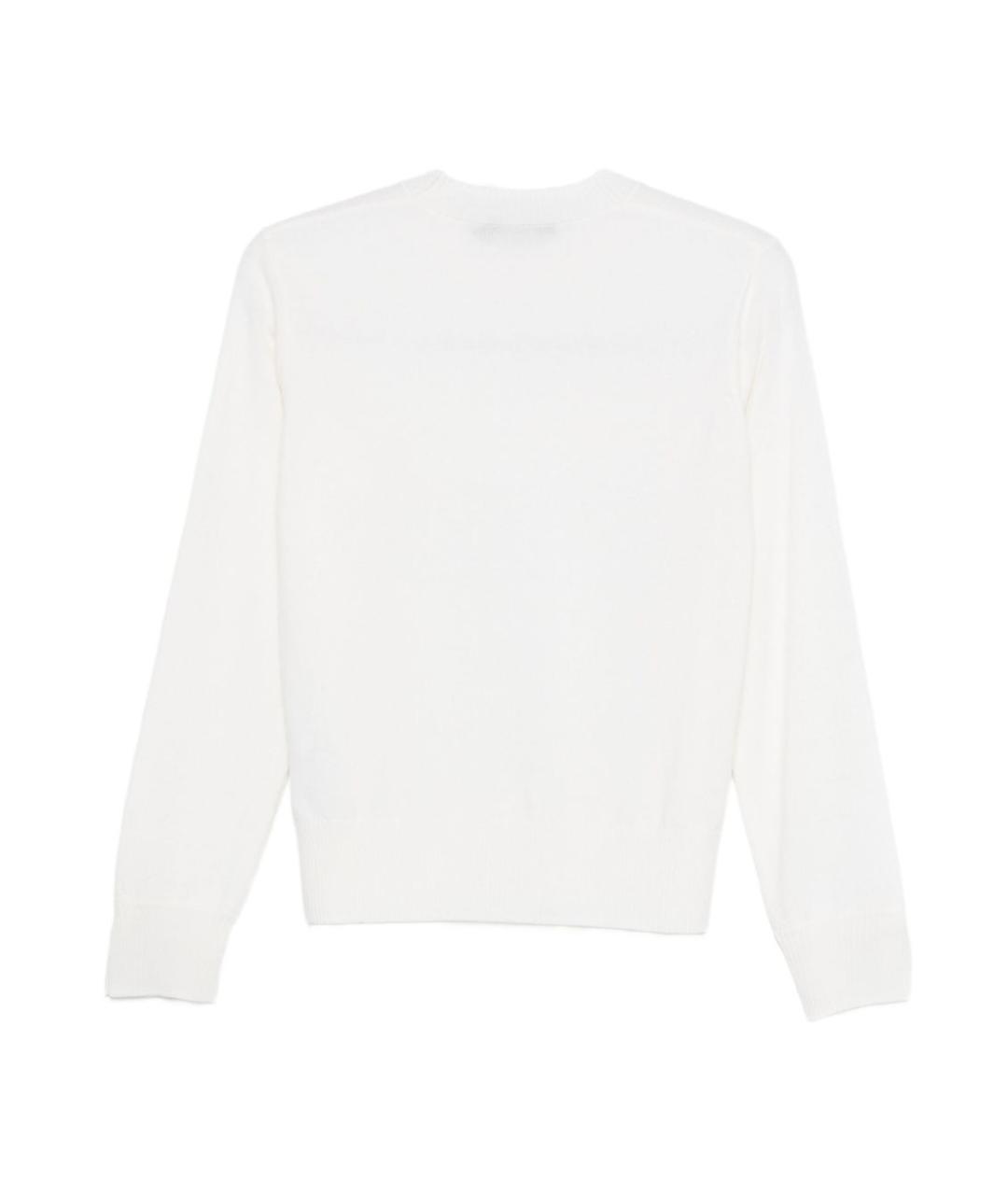 SEVENTY Белый шерстяной джемпер / свитер, фото 2