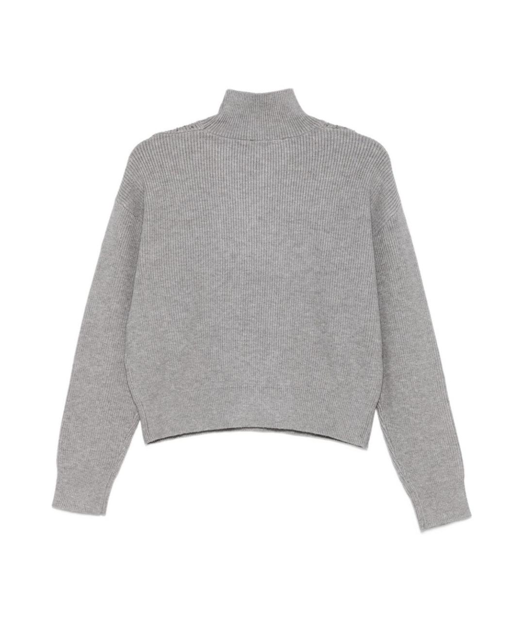 SEVENTY Серый вискозный джемпер / свитер, фото 2
