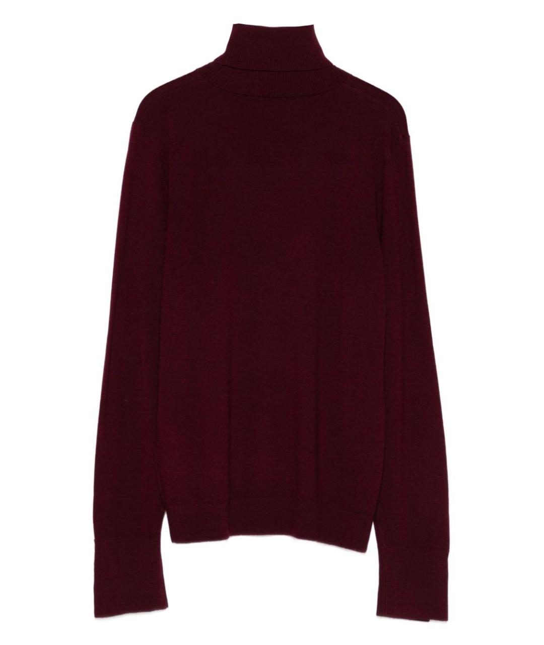 SEVENTY Бордовый шерстяной джемпер / свитер, фото 2