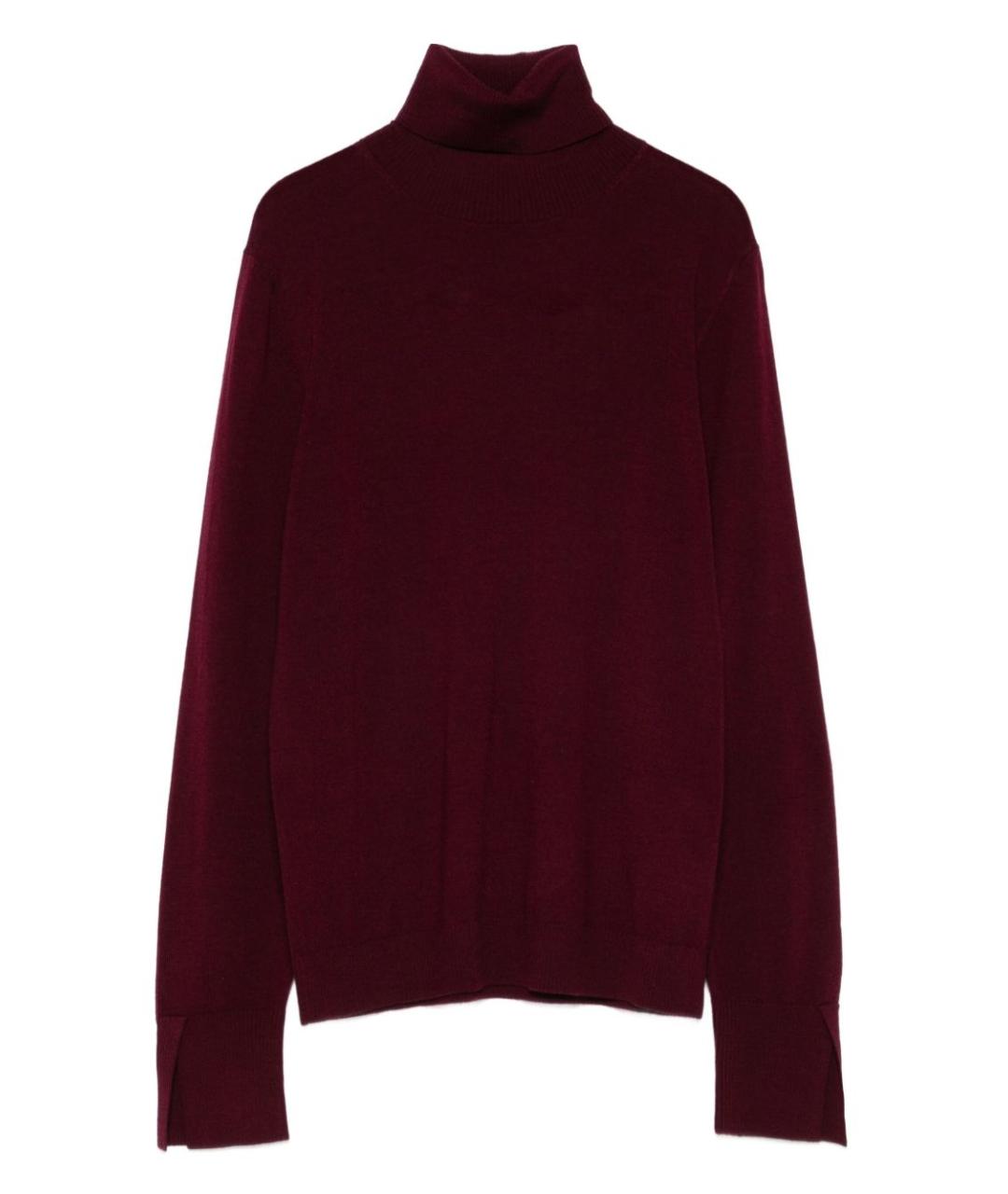 SEVENTY Бордовый шерстяной джемпер / свитер, фото 1
