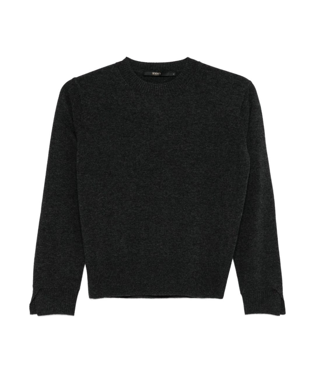 SEVENTY Серый шерстяной джемпер / свитер, фото 2
