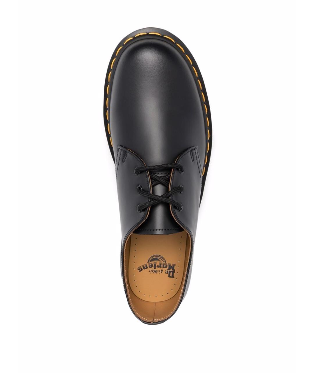 DR. MARTENS Черные кожаные ботинки, фото 2