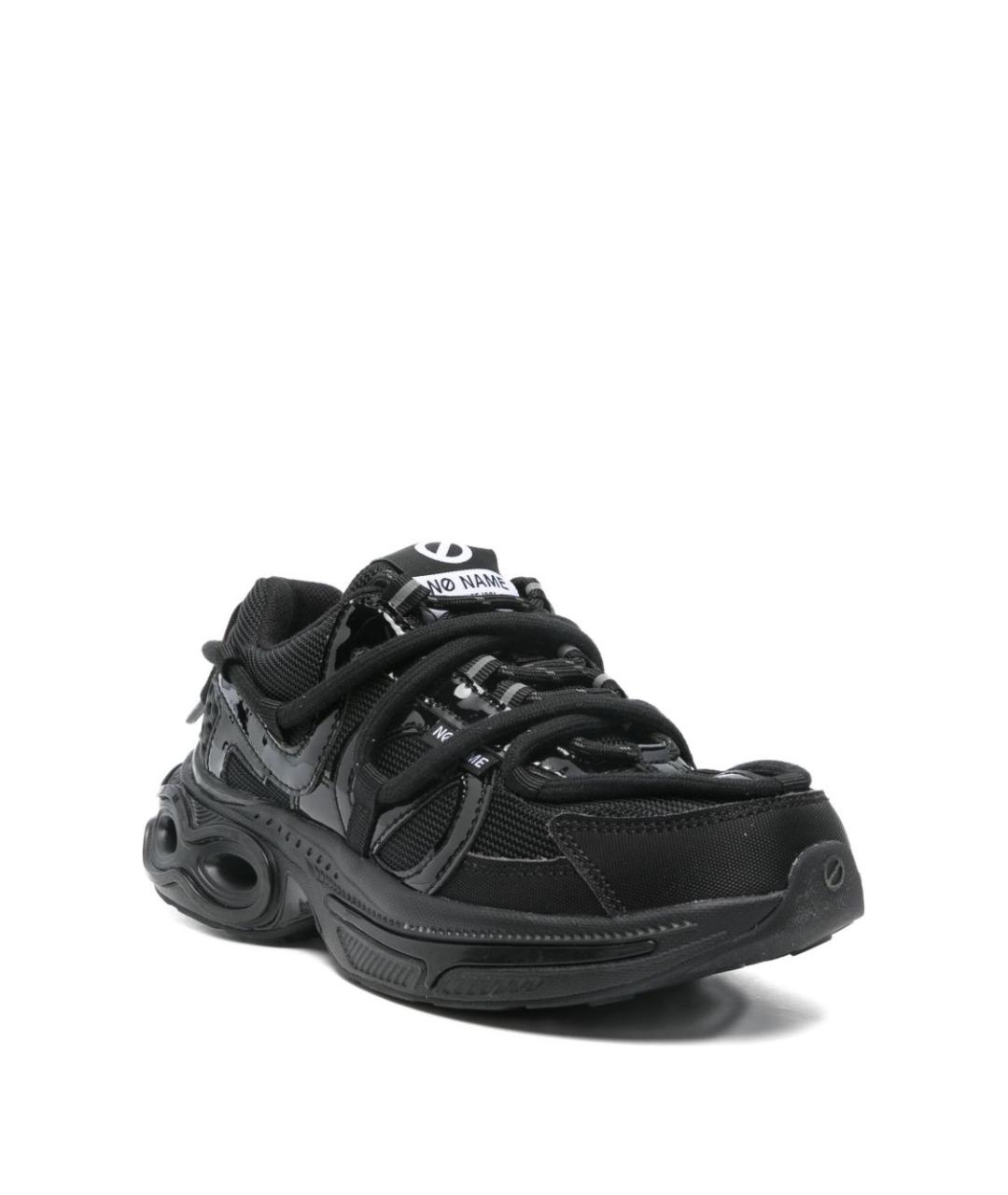 NO NAME Черные текстильные кроссовки, фото 3