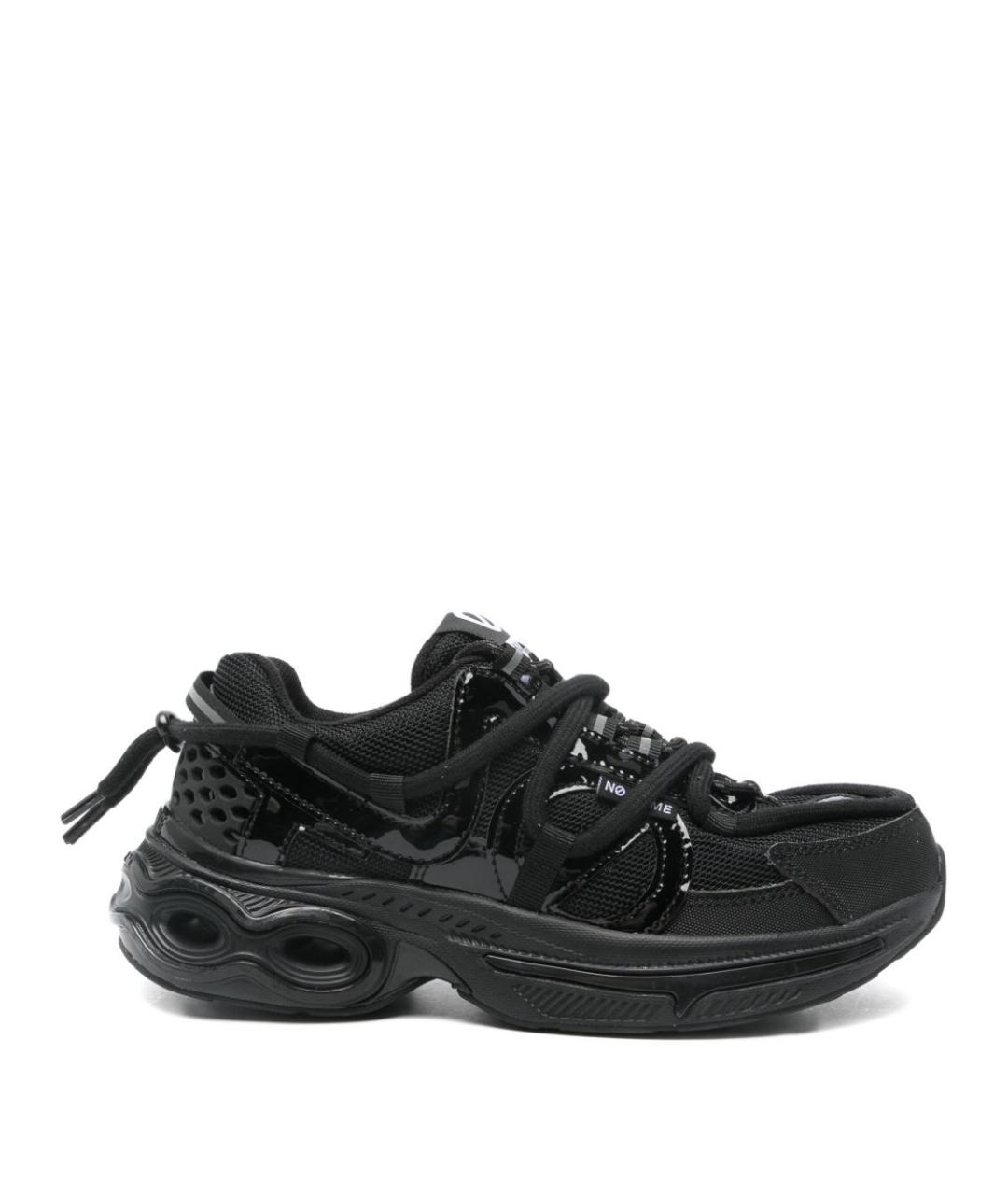 NO NAME Черные текстильные кроссовки, фото 1