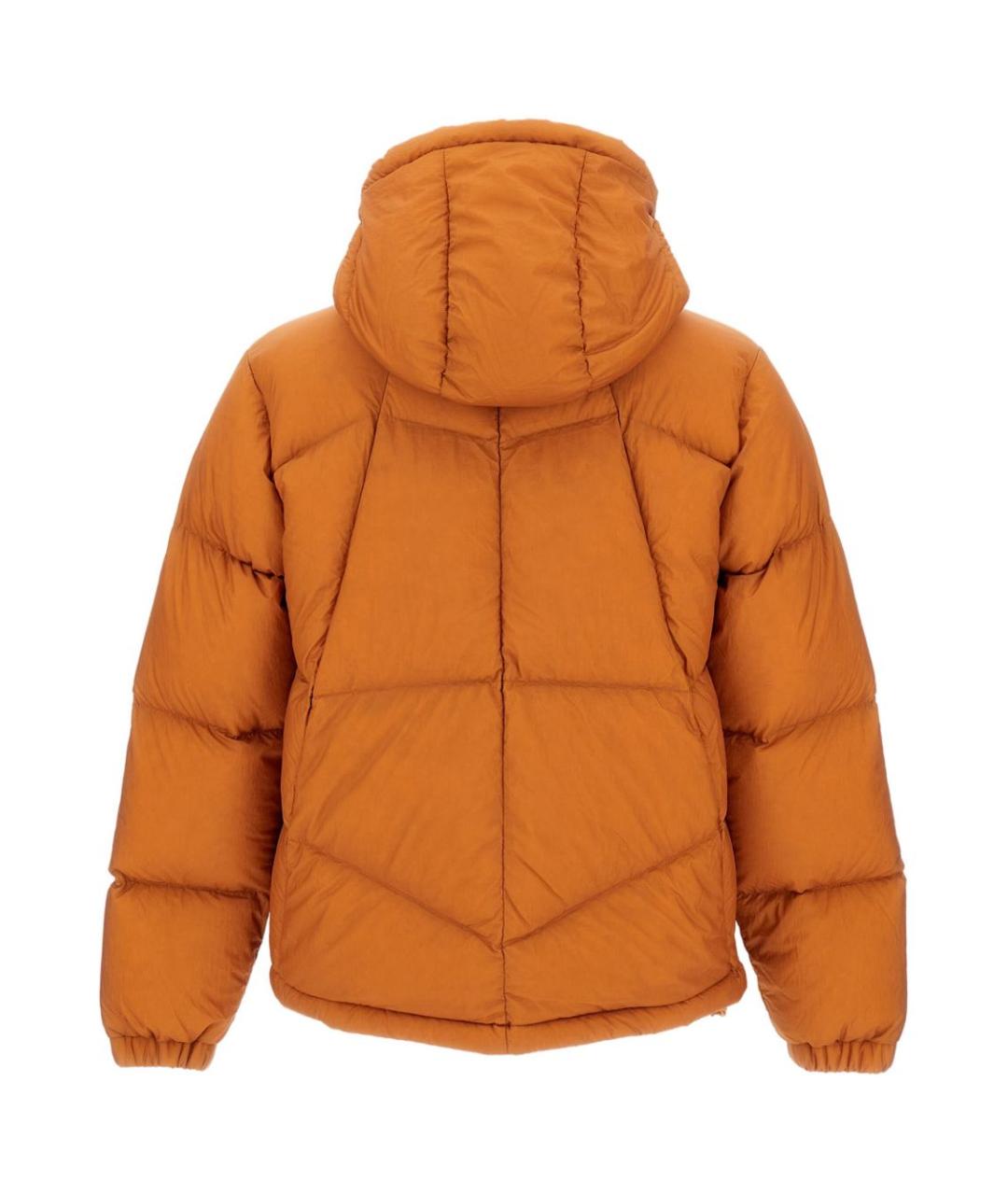 K-WAY Оранжевый полиэстеровый пуховик, фото 2