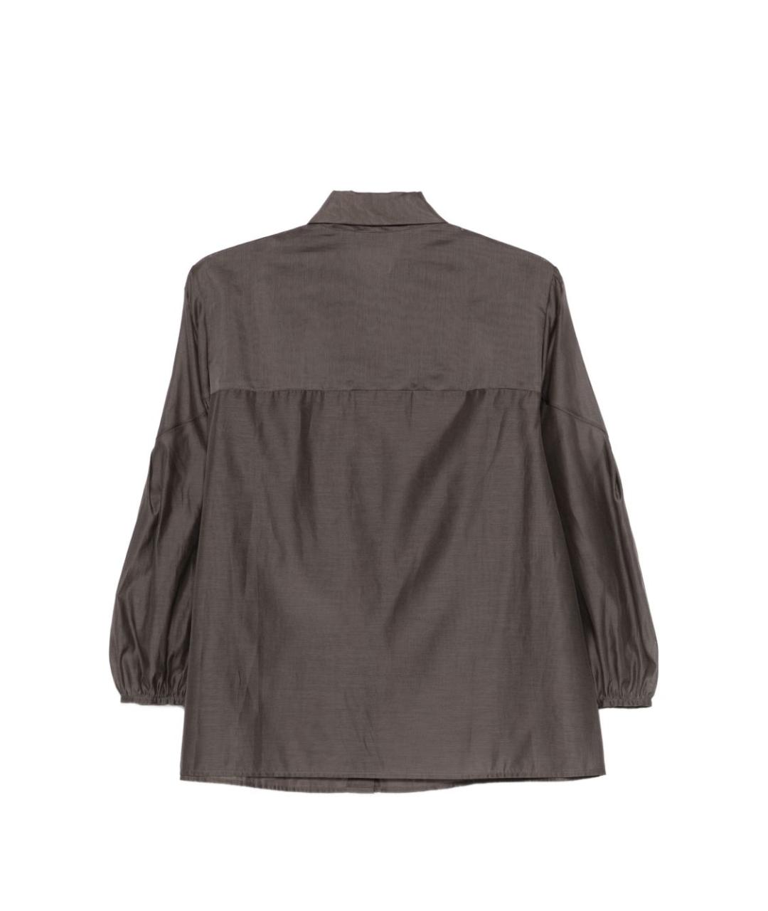 PESERICO Коричневая рубашка, фото 2