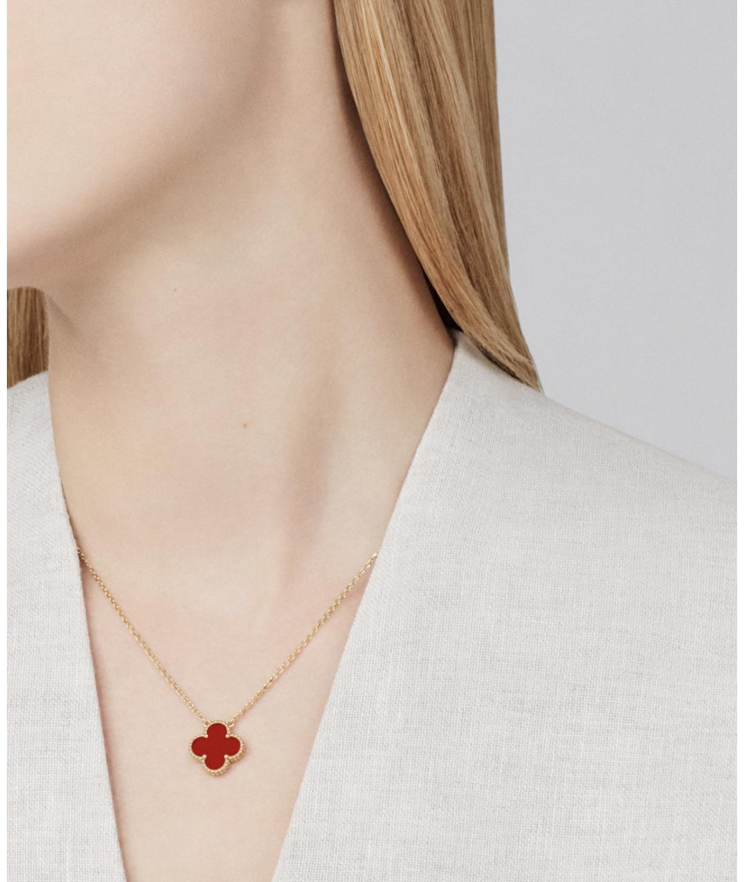 VAN CLEEF & ARPELS Золотое колье из розового золота, фото 2