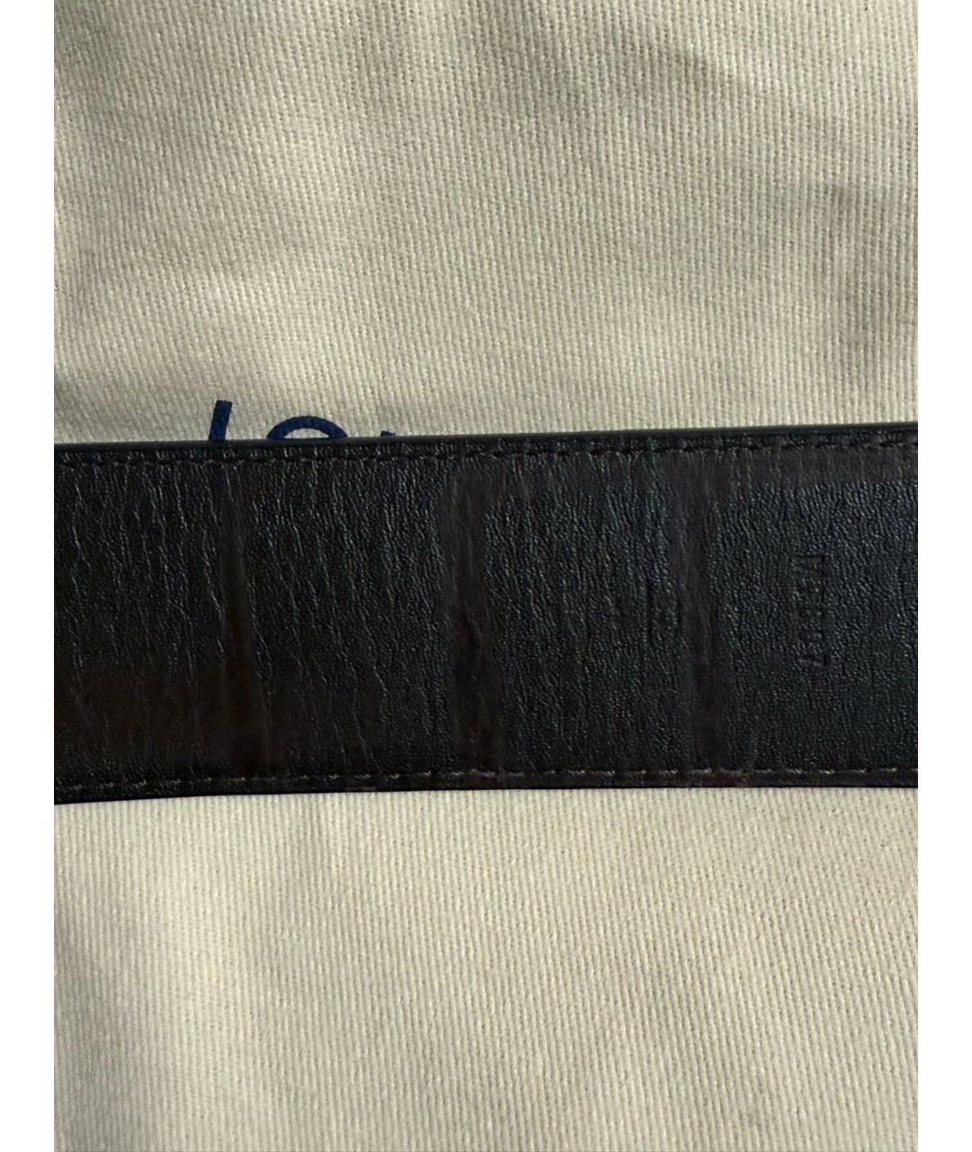 LOUIS VUITTON Коричневый ремень, фото 6