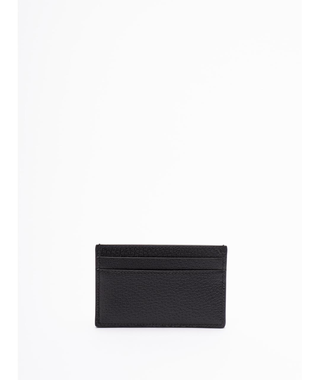 GUCCI Черный кожаный кардхолдер, фото 2