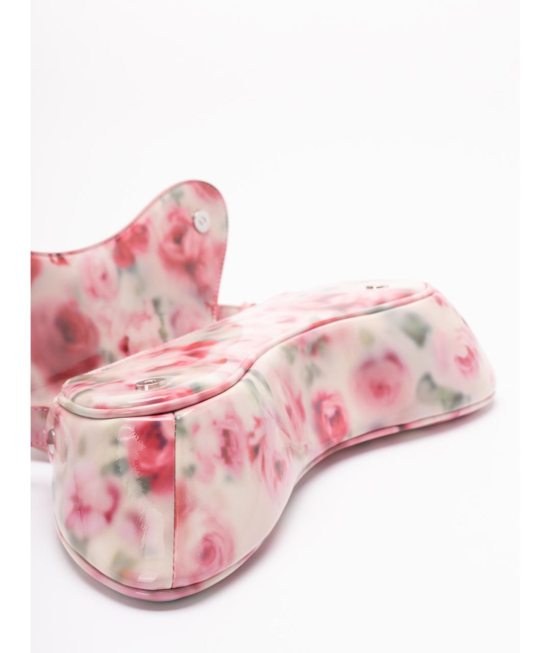 DIESEL Розовая сумка через плечо из искусственной кожи, фото 4