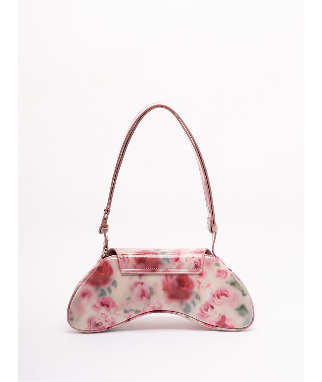 DIESEL Розовая сумка через плечо из искусственной кожи, фото 2