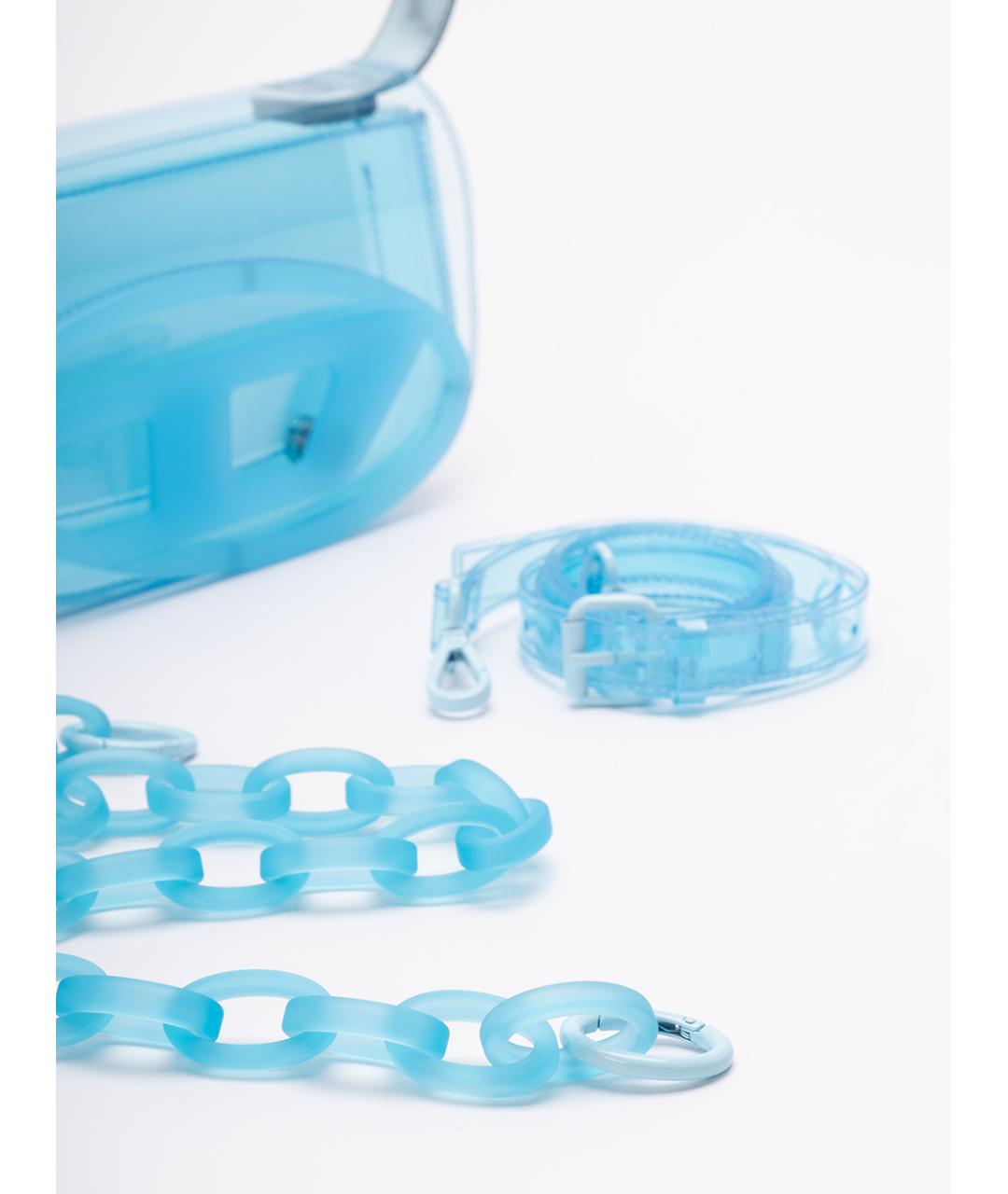 DIESEL Синяя сумка через плечо, фото 4