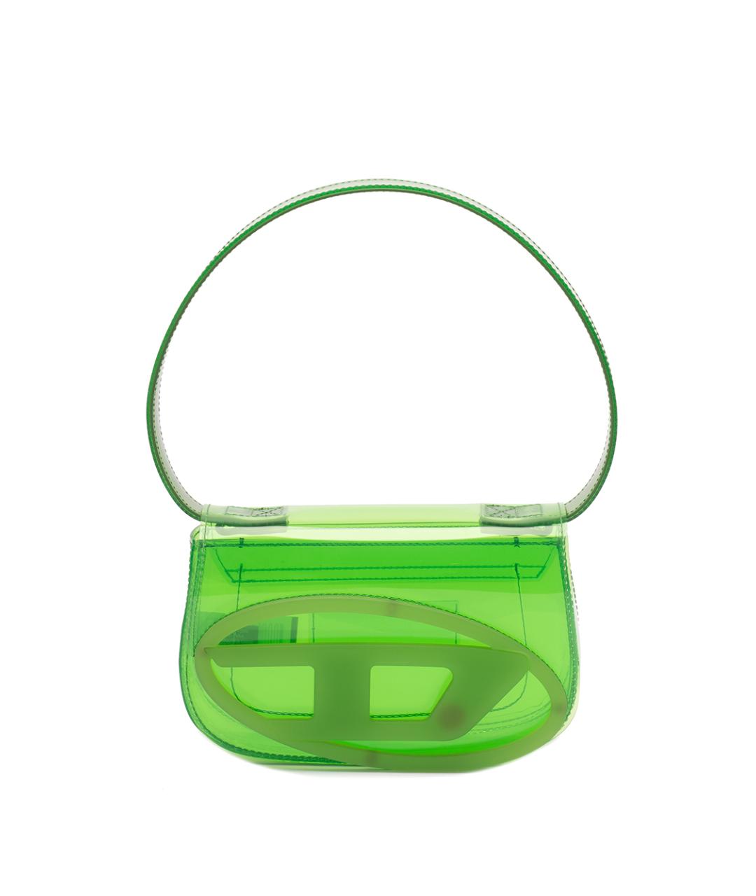 DIESEL Зеленая сумка с короткими ручками, фото 1