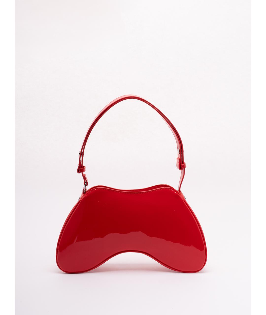 DIESEL Красная сумка через плечо из искусственной кожи, фото 2