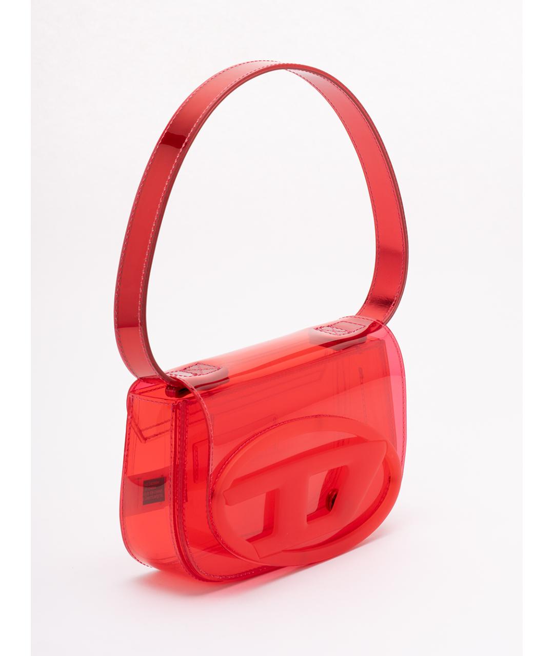 DIESEL Красная сумка через плечо, фото 3