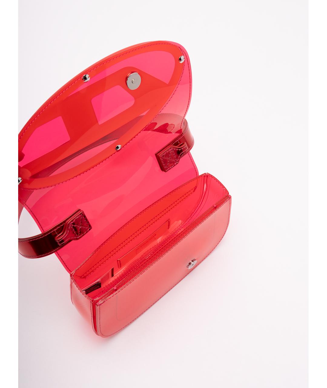 DIESEL Красная сумка через плечо, фото 6