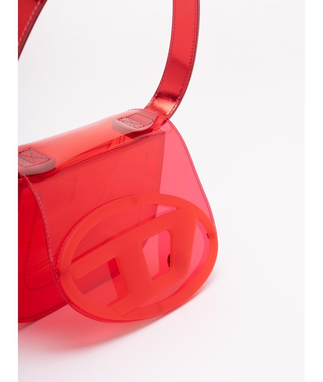 DIESEL Красная сумка через плечо, фото 5