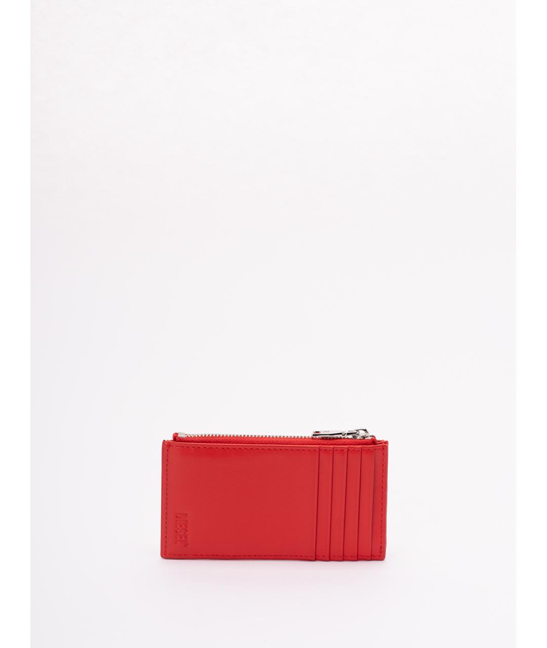 DIESEL Красный кошелек, фото 2