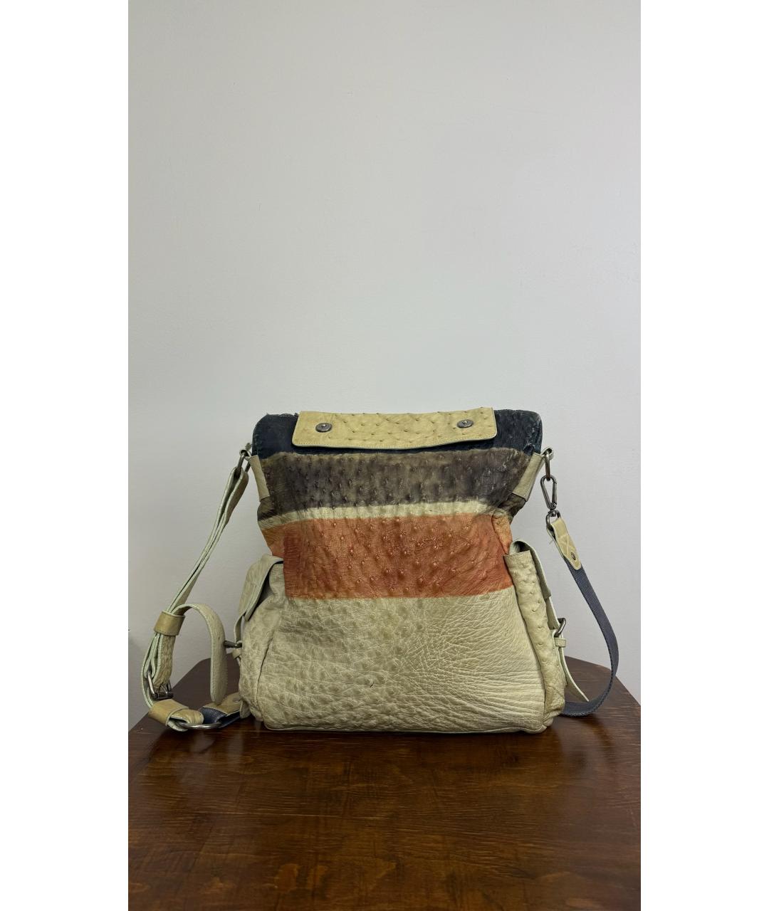 DRIES VAN NOTEN Мульти рюкзак из экзотической кожи, фото 6