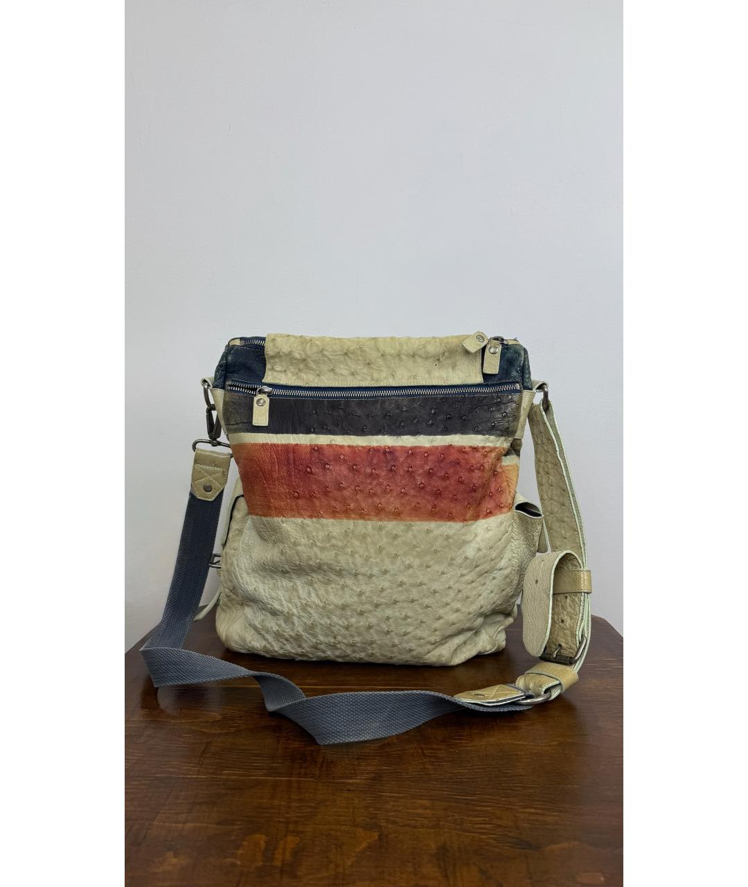 DRIES VAN NOTEN Мульти рюкзак из экзотической кожи, фото 2