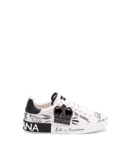 DOLCE&GABBANA Низкие кроссовки / кеды