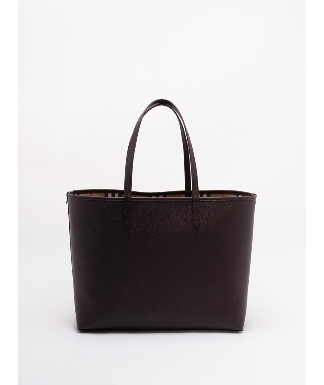 BURBERRY Мульти кожаная сумка тоут, фото 2
