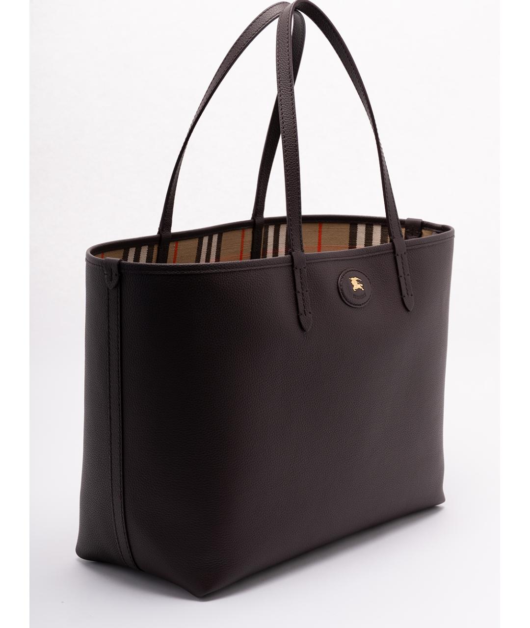 BURBERRY Мульти кожаная сумка тоут, фото 3