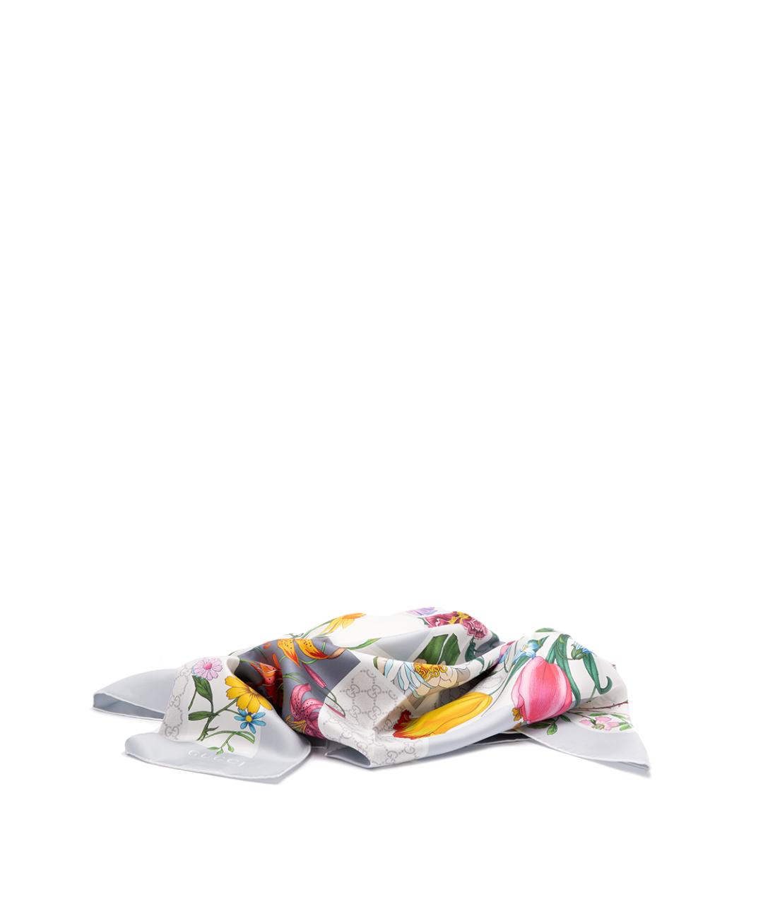 GUCCI Мульти шелковый платок, фото 2