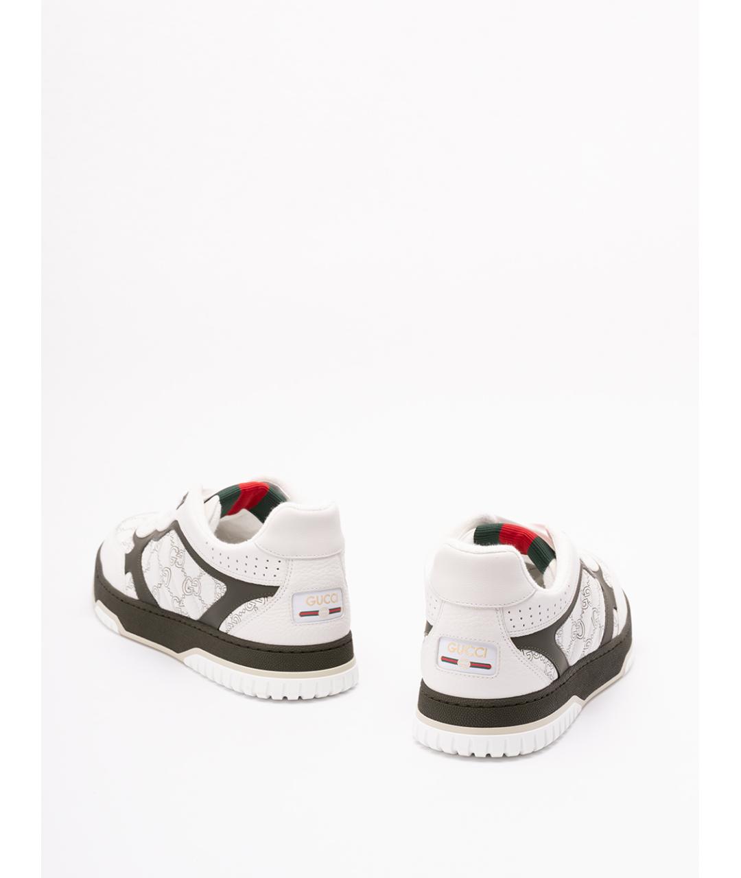 GUCCI Мульти кожаные высокие кроссовки / кеды, фото 3
