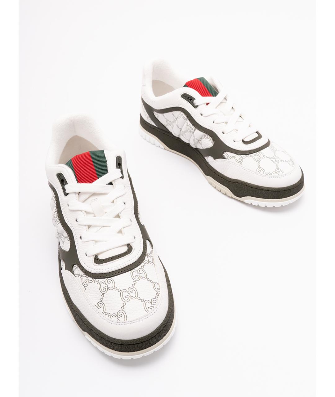 GUCCI Мульти кожаные высокие кроссовки / кеды, фото 5