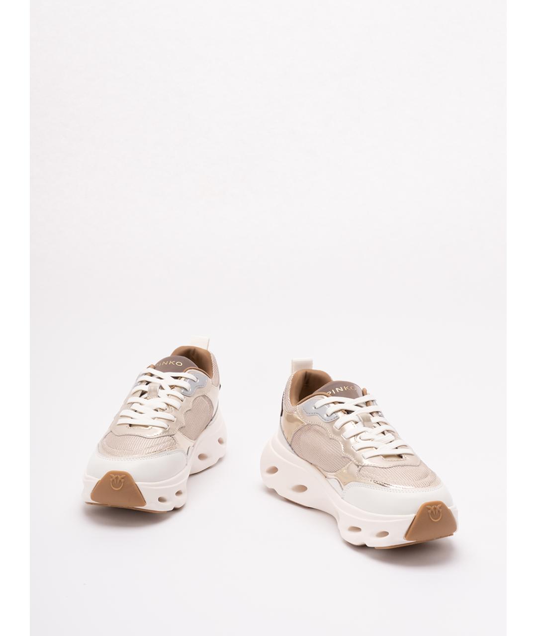 PINKO Мульти кожаные кроссовки, фото 2